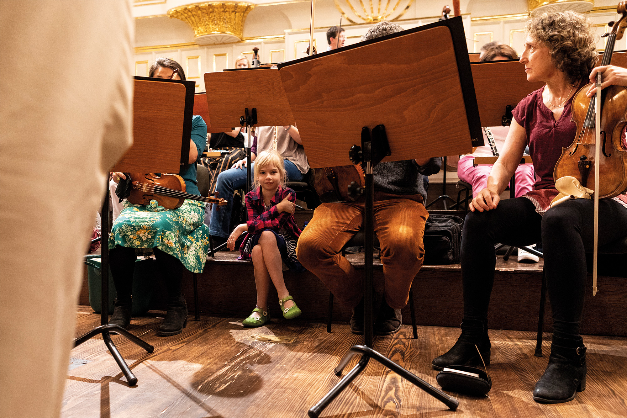 Musik erklingen lassen 